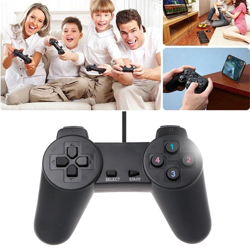 

USB 2.0 Gamepad Gaming Joystick Wired Game Controller For Laptop Computer PC B95D