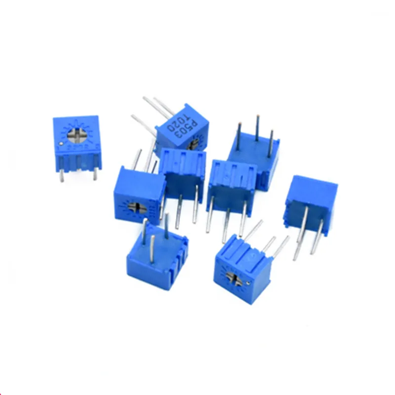 Триммер 3362P 101 201 501 102 202 502 103 203 503 104 204 504 105 50 шт. потенциометр Trimpo 3362 500R 1K 2K 5K 10K 20K 50K 100K