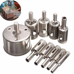 Ensemble de perceuses à diamant, outils électriques de Construction, pour trous de carreaux de céramique, pour le verre, accessoires 