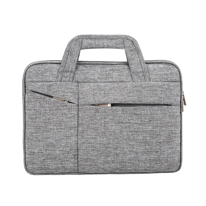 16in Men Simple Briefcase Oxford Cloth Waterproof Wear-resistant Laptop Bag-OPK