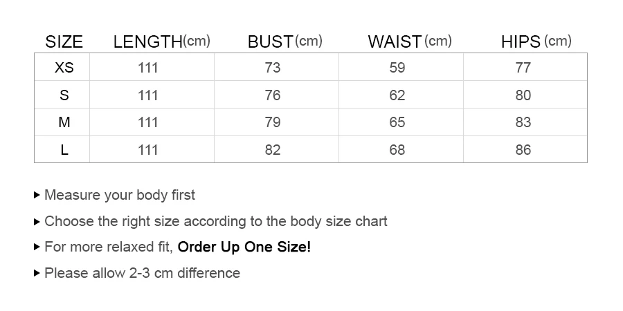 size chart 1