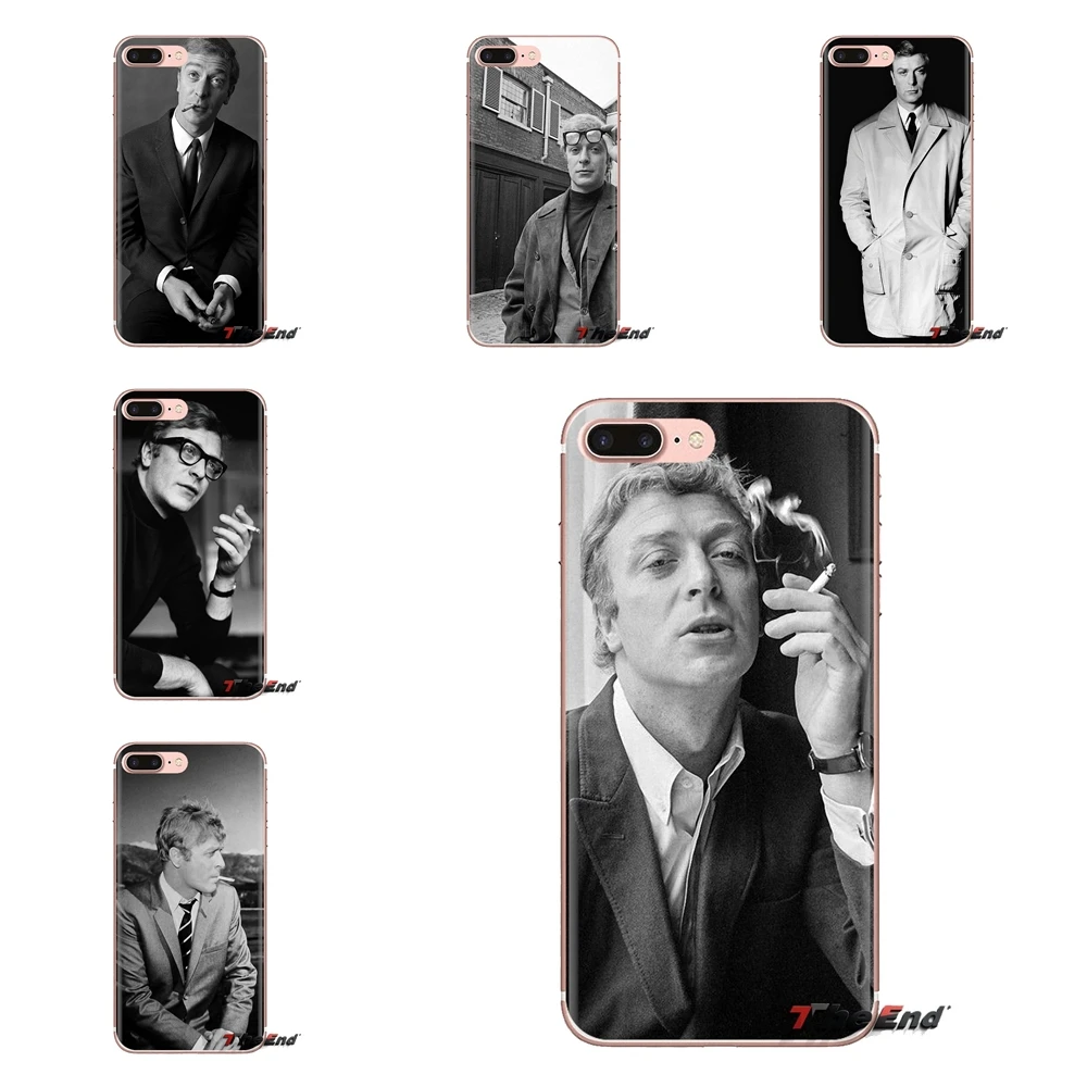 Для samsung Galaxy S2 S3 S4 S5 мини S6 S7 край S8 S9 Plus Note 2 3 4 5 8 Coque Fundas Майкл Caine Newcastle 1970 мягкая