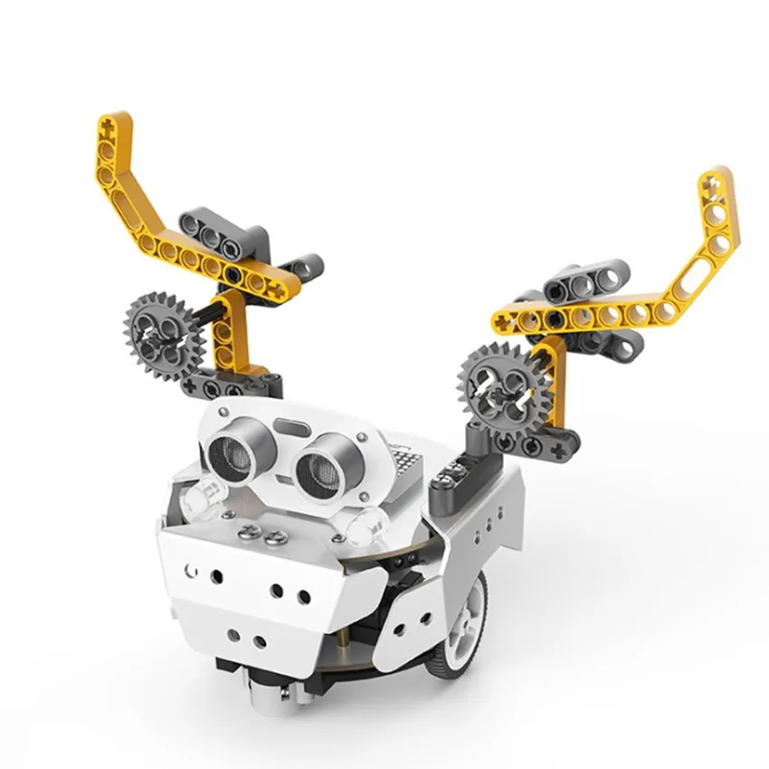 Yahboom скретч Графический программируемый робот Qbot Pro Обучающий робот умный автомобиль совместимый с Arduino RC автомобиль подарок