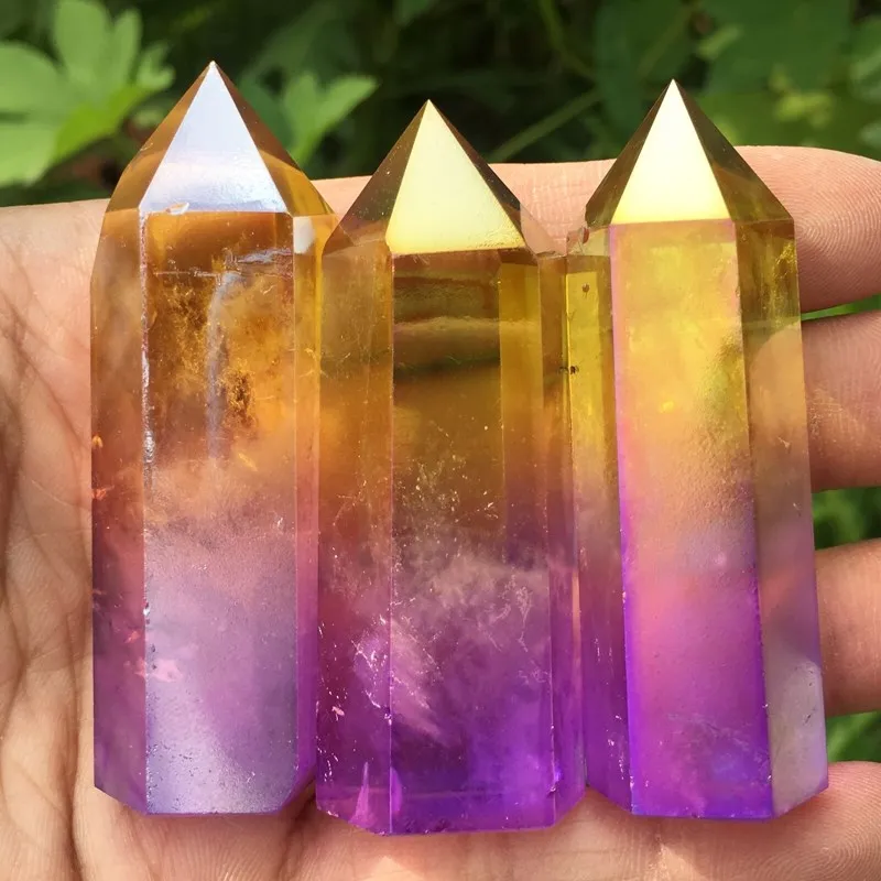 Titanium Rainbow Aura wand points (6)