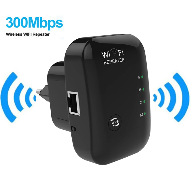 Беспроводной Wi Fi ретранслятор 300 Мбит/с усилитель WiFi 802.11N/B/G Repetidor повторитель