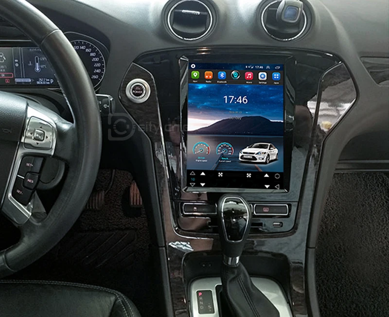 Android плеер для Ford Mondeo 2011 2013 лет вертикальный Большой экран GPS Мультимедийная