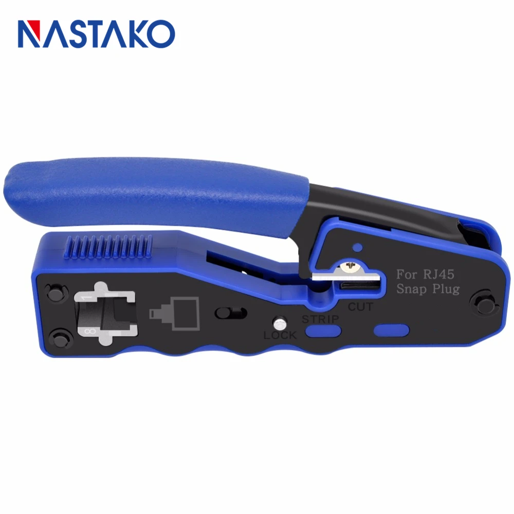 EZ RJ45 network tool rj45 crimper RJ45 Cable Crimping Tool network crimp tool for RJ45 Cat6 4