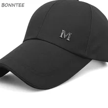 Бейсбольные кепки для женщин Регулируемый простой зонтик для досуга буквы шляпы Харадзюку студенческие пары высококачественный хип-хоп модный