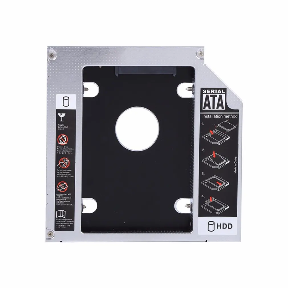 Ноутбук Pc Cd драйвер слот Hdd Ssd держатель кронштейн пластиковый Sata жесткий диск Оптический отсек с отверткой