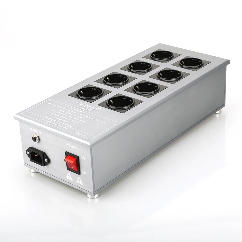 High-End Viborg VE80 Hifi Audio EU Schuko Outlets