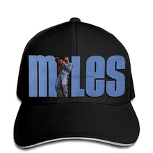 Миль Дэвис логотип Бейсбол Кепка с прямым козырьком остроконечные