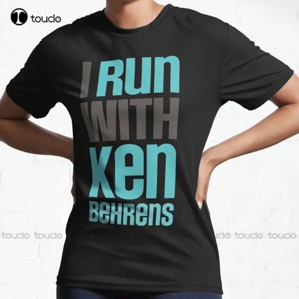 New I Run With Ken Behrens Light Shirt 