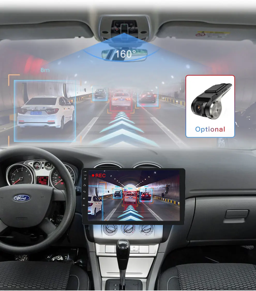 Podofo 2 din Android автомобильный Радио 9 &quotи 10 1&quot GPS DIN мультимедийный плеер для Volkswagen