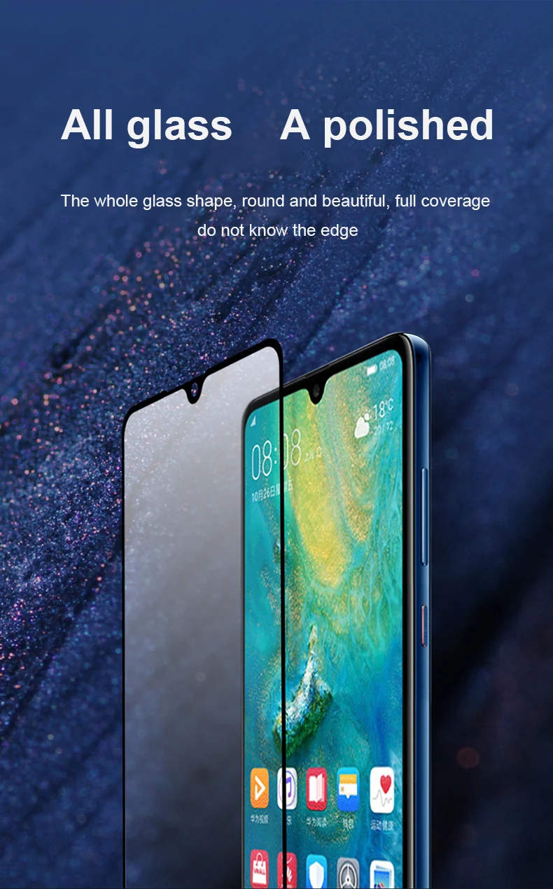 MOMAX MATE 20X5G протектор экрана мобильного телефона 3D изогнутая поверхность mate 20 X пленка HD анти-отпечаток пальца все включено стеклянная пленка