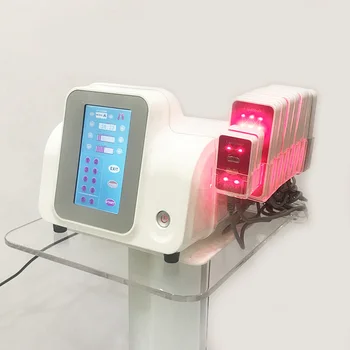

2020 New lipo laser slimming machine 8 big + 2 small laser pad with RF body anti cellulite lipolaser machine