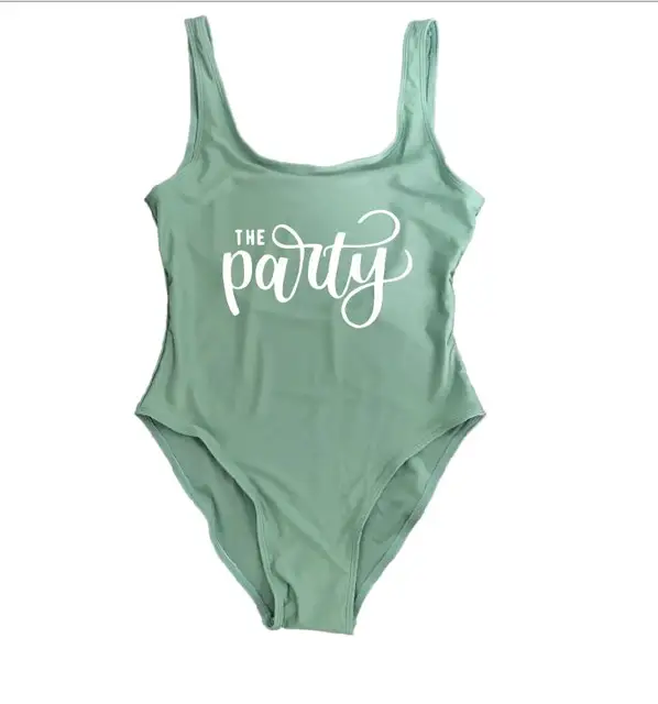 wife of the party bathing suit