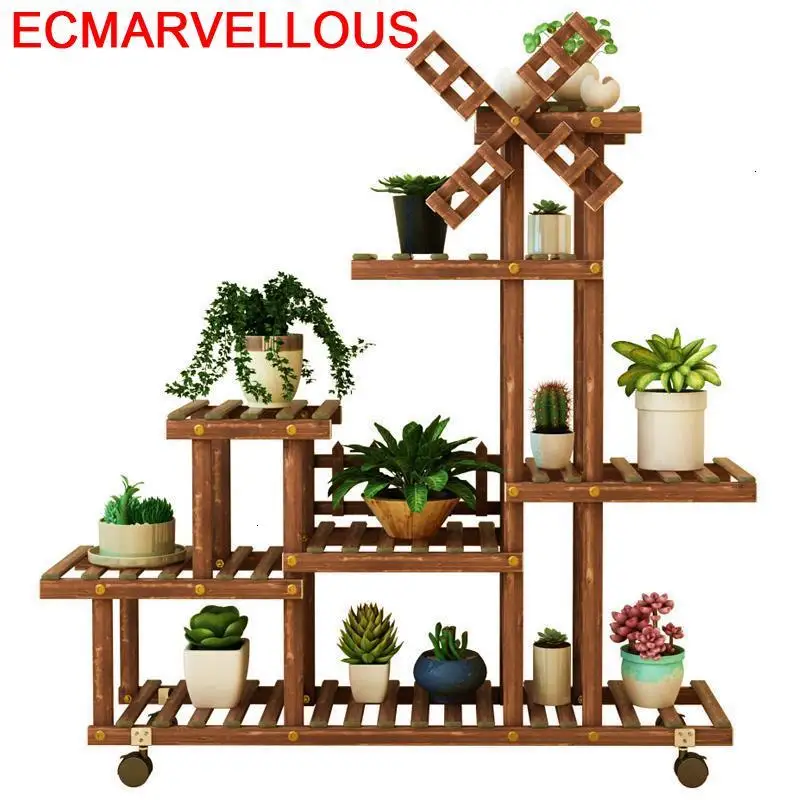 Комнатный деревянный горшок Mueble Plantas Estante Para Flores Plantenstandaard Stojak Na Kwiaty напольный