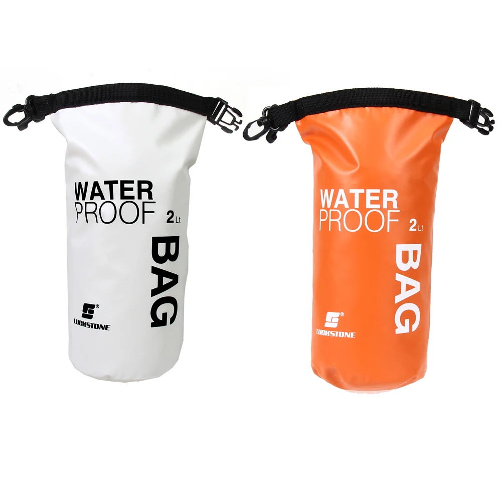

2L Sports Waterproof Dry Bag Backpack Floating Boating Rafting Kayaking Camping Hiking River Swimming Travel Kits