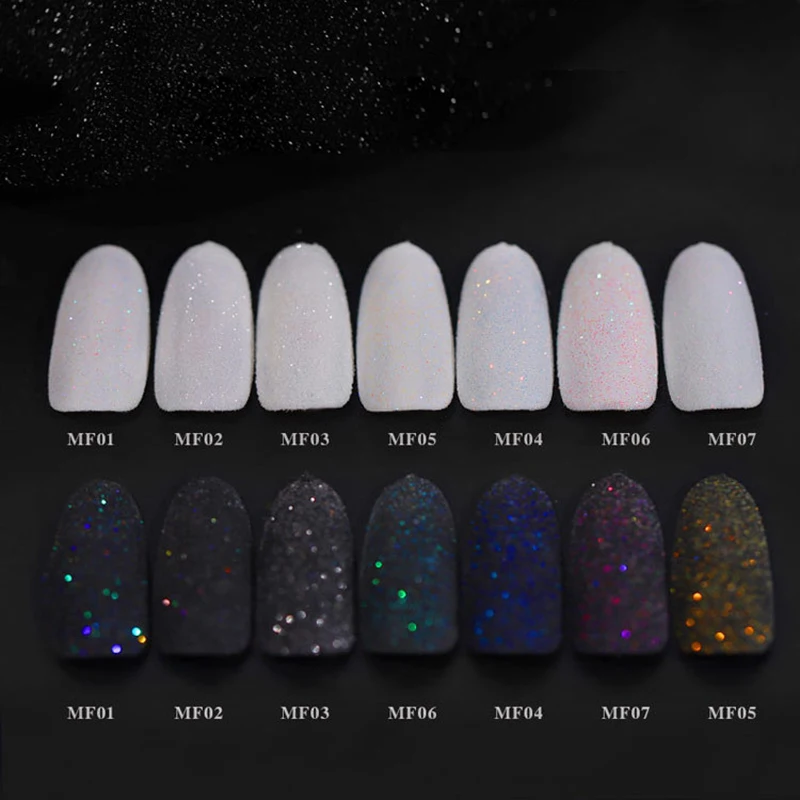1 коробка ногтей Пудра с эффектом блеска DIY Nail Art сахарная пудра голографическая пыль звездного неба, дизайн ногтей пигментный лак порошок