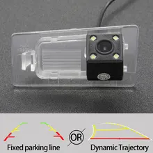 Câmera de visão traseira do carro do ccd da trajetória fixa ou dinâmica para hyundai elantra/avante 2011-2020 solaris sedan hcr 2017-2020 carro