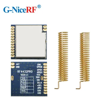 

2PCS RF4432PRO SPI Interface 100mW 433MHz FSK RF Module