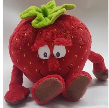 New Fruits Vegetables banana Pear watermelon blueberry Starwberry and bufferfly been plush soft toy for