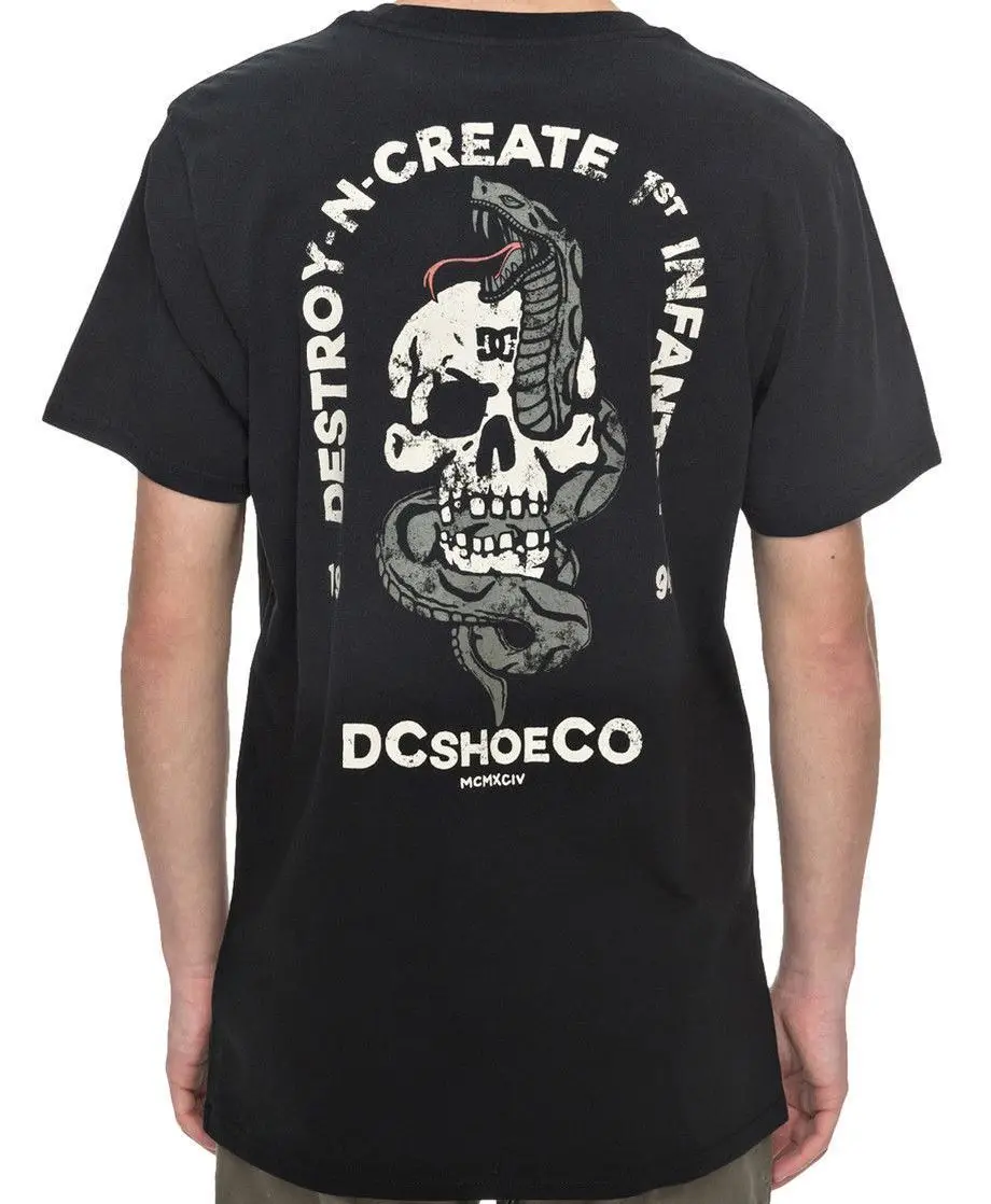 Newharajuku уличная рубашка мужская обувь мужская первая пехота футболка Dcshoes футболка размер маленький, средний, большой