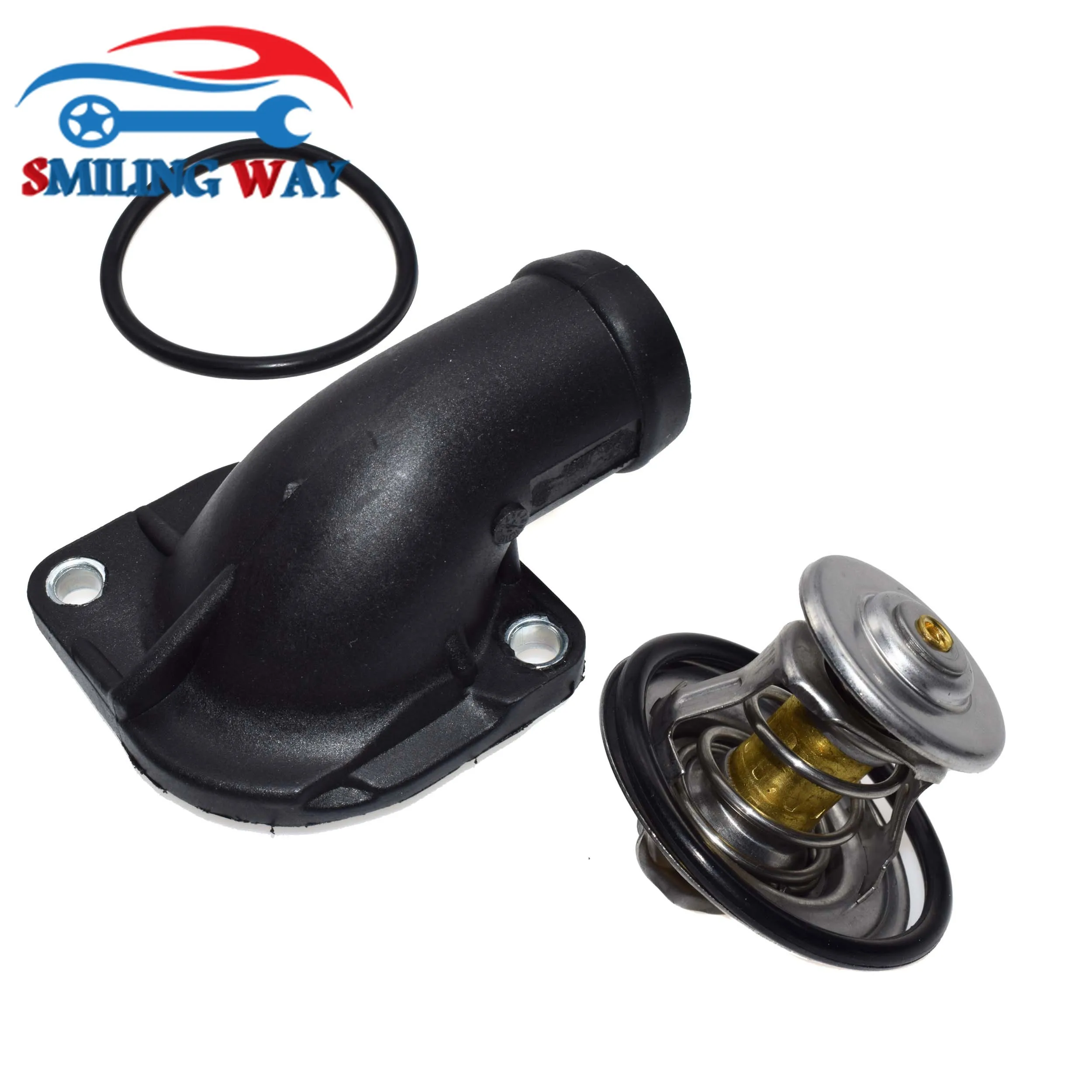 Thermostat Housing Cover Coolant Flange Seal For Audi A2 A3 A4 A6 VW 80 Polo Golf Bora Passat New Beetle 055121121F 044121113