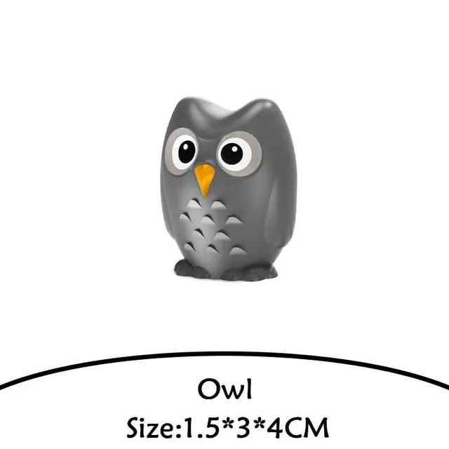 Brick Animal Spelling Building Blocks New Animal Cartoons Sea Flamingo Compatible With Brick Toy For Children Christmas Gift owl