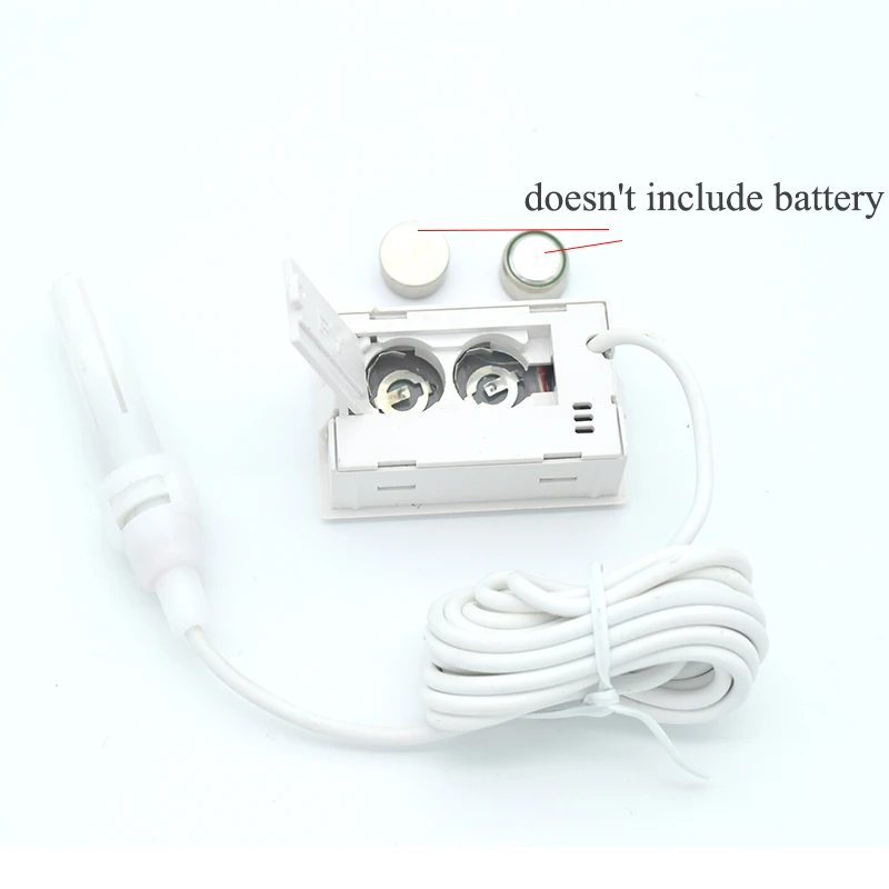 Professional Mini LCD Digital Thermometer Hygrometer Humidity Temperature Moisture Sensor Meter Temperature Gauge Indoor Probe