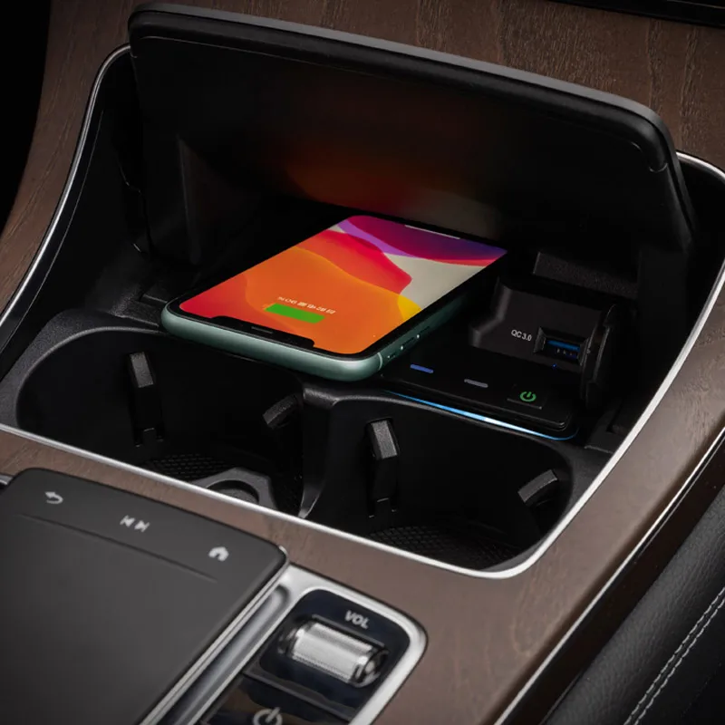Wireless Phone Mercedes Glc 300 Phone Charger Car Wireless Charger