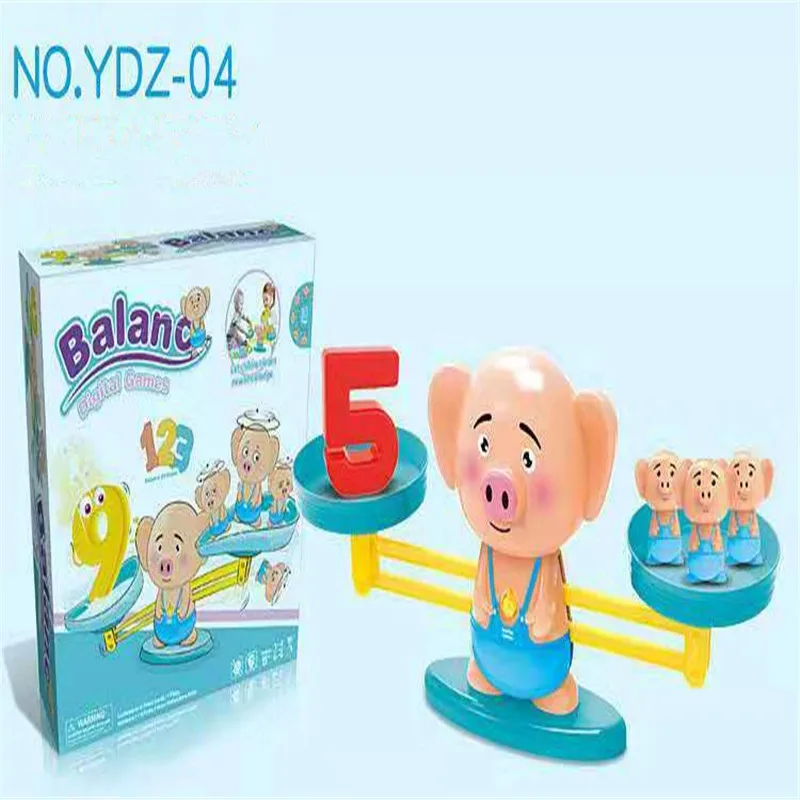 

Balance Scale Puppy Enlightenment Digital Addition and Subtraction Math Scales Yizhi Board Game Toys Hot Sale Early Educational