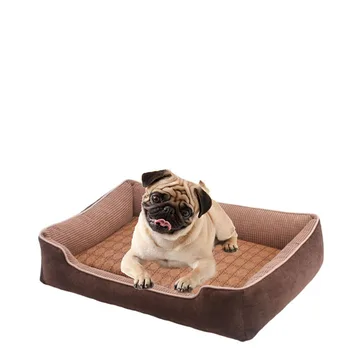 

Pet Bed Warm Pet Products For Small Medium Large Dog Soft Pet Bed For Dogs Washable House For Cat Puppy Cotton Kennel Mat
