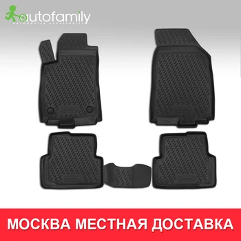

напольный коврик для CHEVROLET Aveo, 2012->легко моется быстро сохнет коврик , 4 шт. (полиуретан)