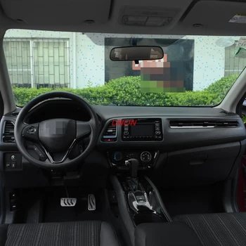 

For Honda HR-V HRV 2015-2019 ABS Interior Dashboard Air Conditioning AC Outlet Vent Frame Cover Trim