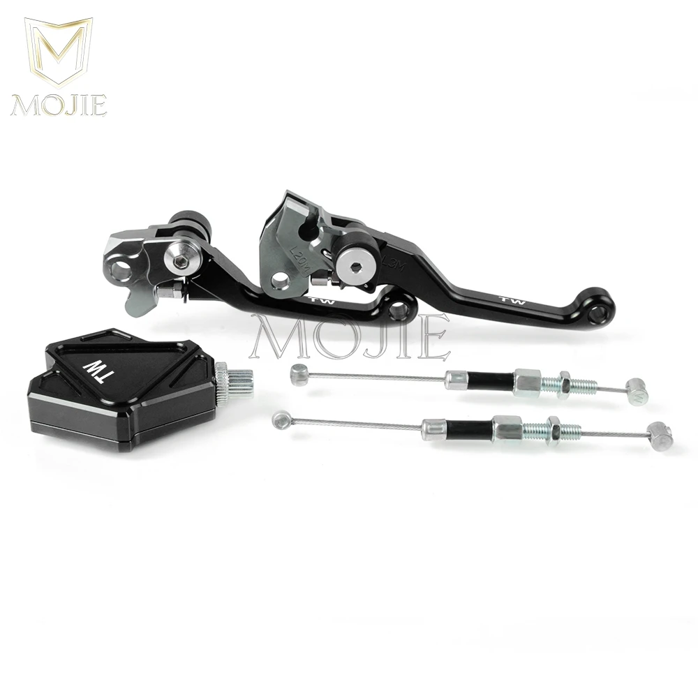 Для YAMAHA TW125 TW200 TW225 TW 125 200 225 99-17 Кроссовый ЧПУ поворотный тормоз трюк рычаг сцепления простая кабельная система Dirtbike