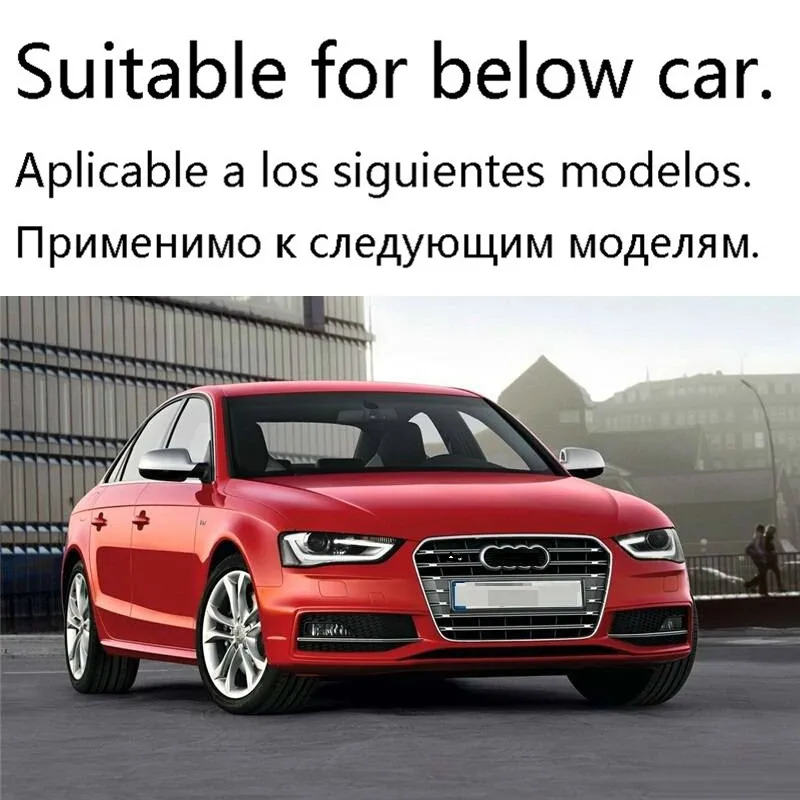 Модификация молдинги персонализированный Авто внешний стиль передняя губа задний диффузор тюнинговый автомобильный бампер 13 14 15 для Audi S4