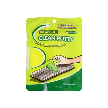 

Ecosin Voberry High-Tech Magic Sticky Jelly Compound Super Clean Slimy Gel Computer PC Laptop Keyboard Dust Wiper Cleaner JAN24