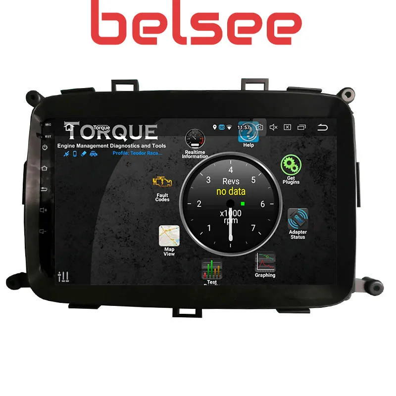 Excellent Belsee 9 inch Touch Screen Radio Android 9.0 Head Unit Octa Core PX5 GPS Car DVD Player Navi Kia Carens 2013 2014 2015 2016 2017 5
