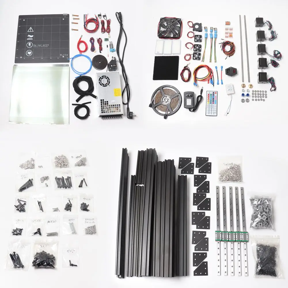 BLV MGN12 Cube 3d принтер Lite kit без материнской платы комплект профильных рамок для