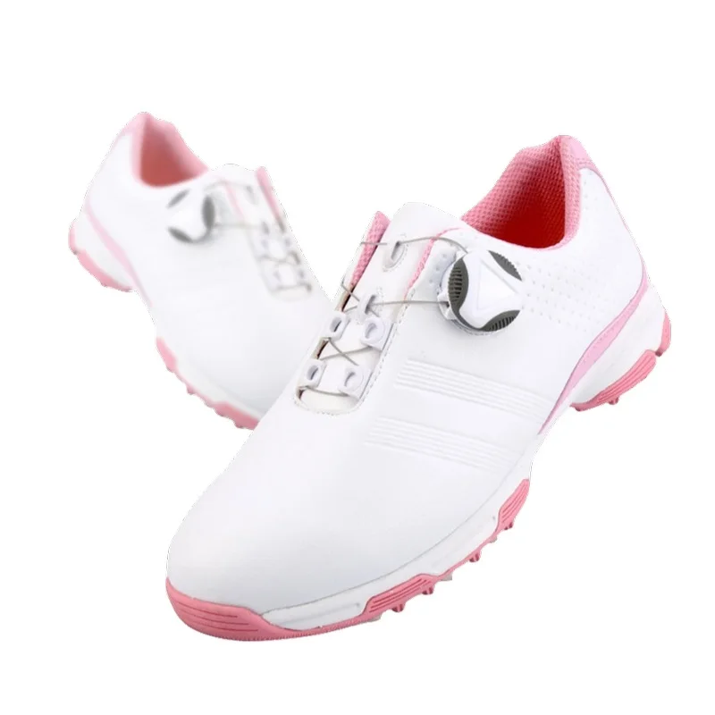 

PGM Golf Shoe Ladies Sports Waterproof Non Slip Nails Women Shoes Net Flat Sneakers Shoes Woman Breathable Fitness