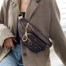 Новая модная нагрудная сумка с принтом женская осенняя и зимняя дикая сумка-мессенджер модная нагрудная сумка для ночного клуба нагрудная сумка