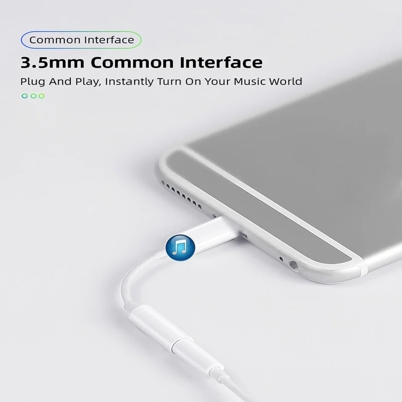 PAULYAN для apple iphone lightning до 3,5 мм адаптер для наушников для iphone 7 8 plus X для iphone lightning аудио конвертер