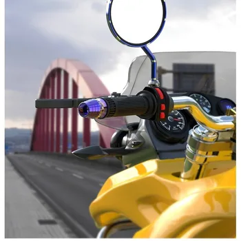 

2PCs Motorcycle CNC Burning Titanium Handle Plugging Refit Parts Handlebar End Cap Plug for YAMAHA