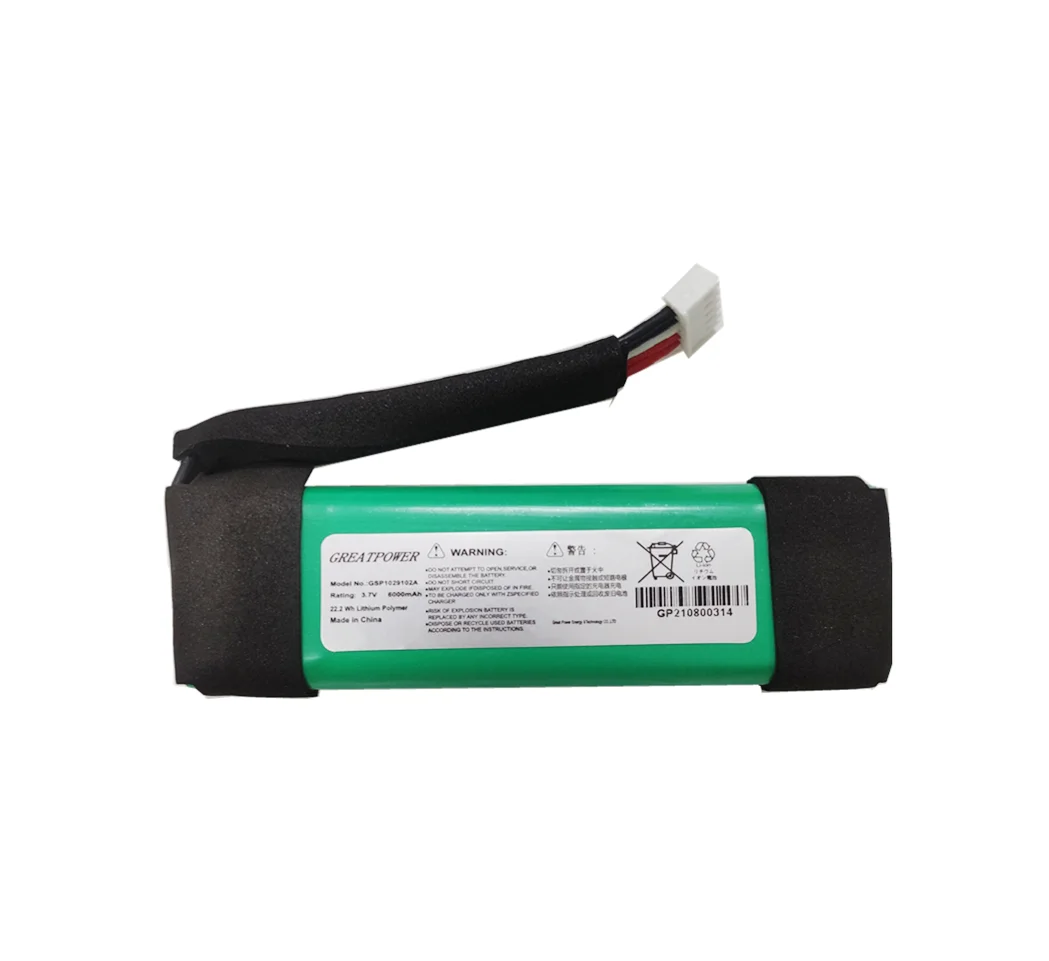 100% High quality Replacement Battery 3.7V 6000mAh Charge 3 GSP1029102A for JBL CS-JML330SL | Электроника