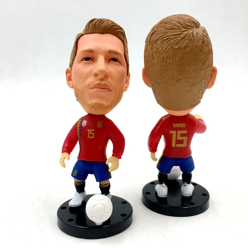 Кубок мира C Luo Messi J Gaborone Neymar Ramos Kylian Mbappe версия активности фигурка футбольный веер украшение-кукла