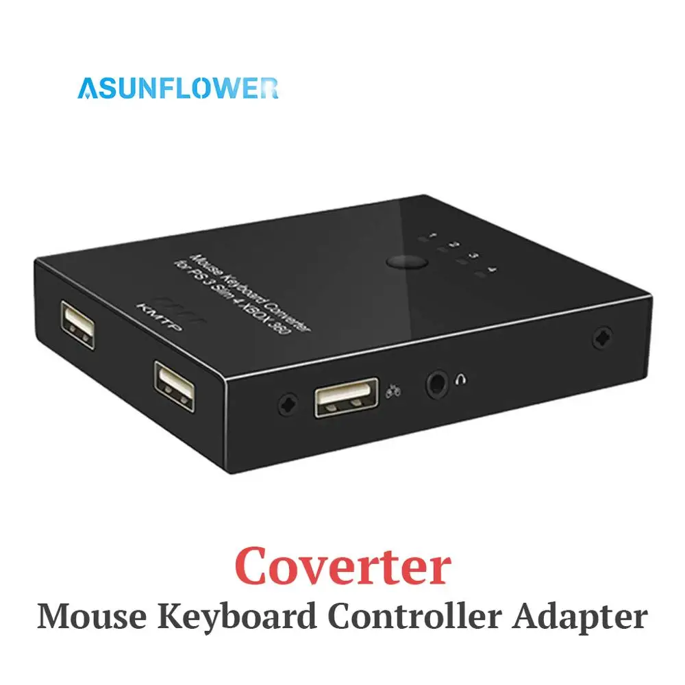 

Winbox P1 PS4/XBOX ONE/Switch Mouse Controller Keyboard Adapter, Shooting FPS Game Controller Keyboard and Mouse Adapter Convert