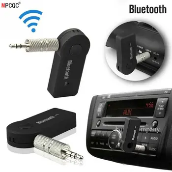 

Wireless Bluetooth Car Receiver 4.1 Adapter 3.5mm Jack Audio Transmitter Handsfree Phone Call AUX Music Receiver for Home TV MP3