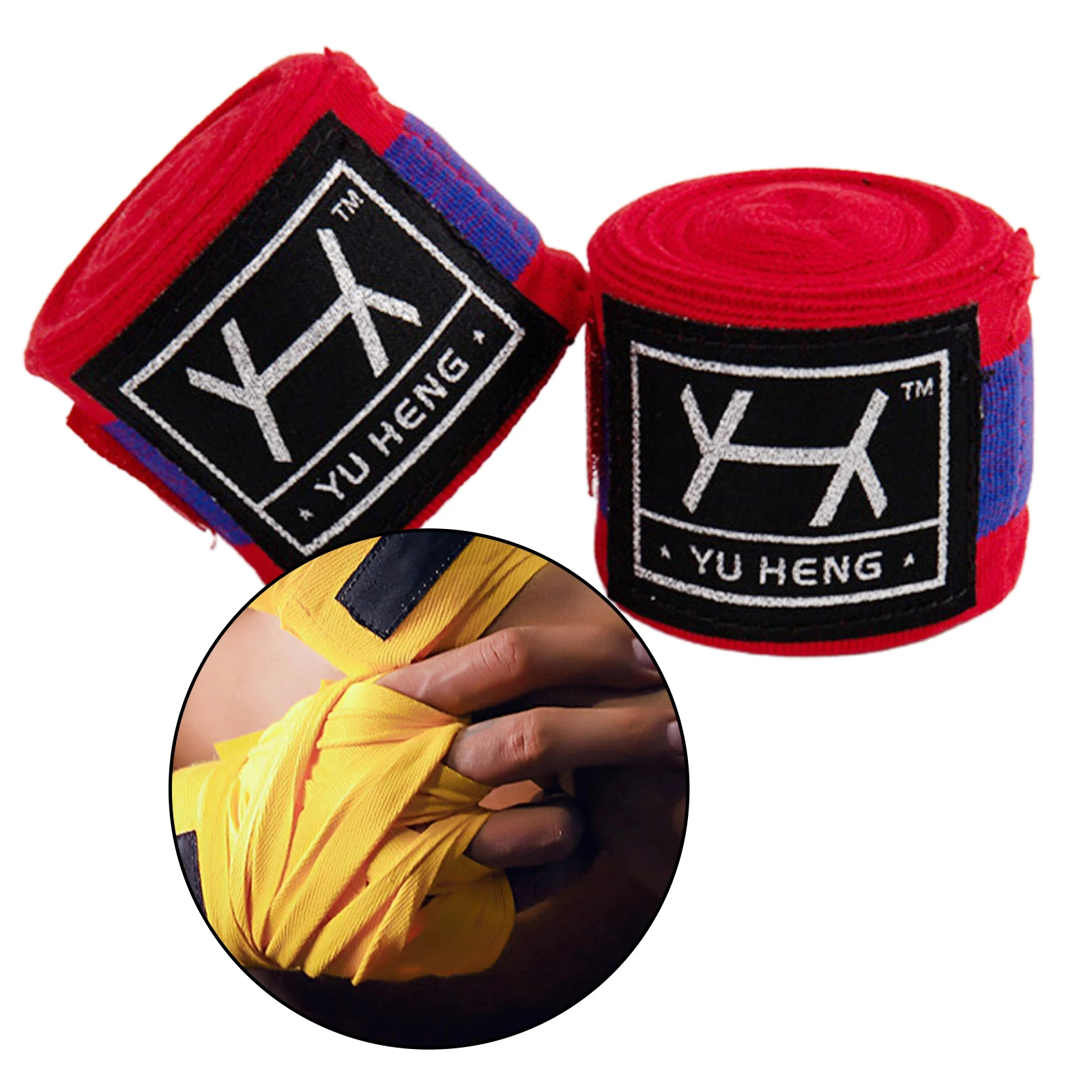 Muay Thai Kickboxing MMA Training Details about   Breathable Boxing Handwraps 196" with Closure 