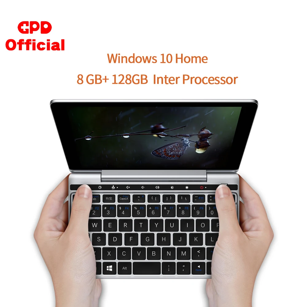

GPD Pocket2 Pocket 2 CPU Inter Core m3-8100y 7 Inch Touch Screen 8GB 128GB Mini PC Pocket Laptop notebook Windows 10 System